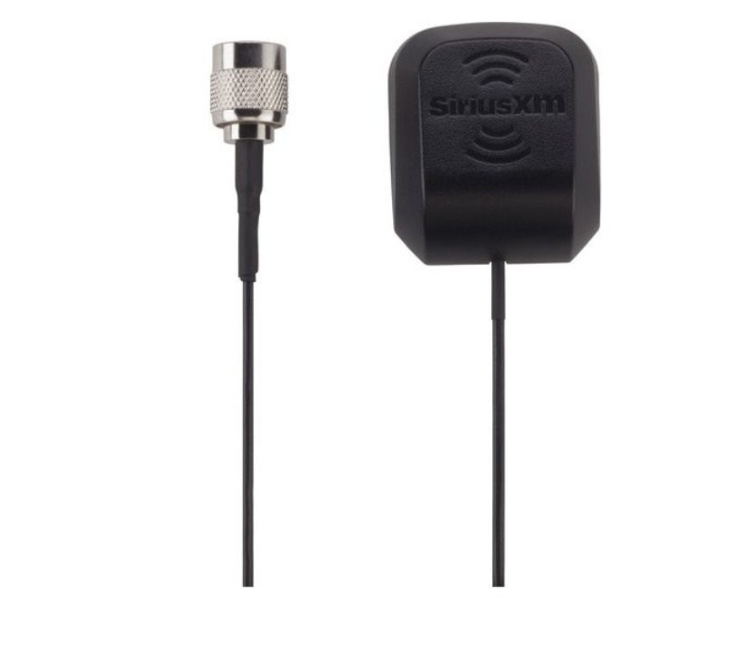 Garmin GA 24 TNC SiriusXM antenna with attached cable and TNC connector