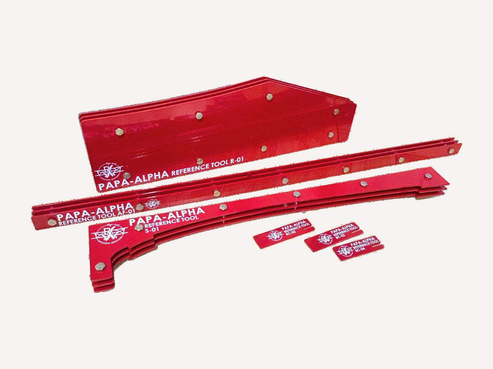 Papa-Alpha precision rigging tool kit for Piper airframes